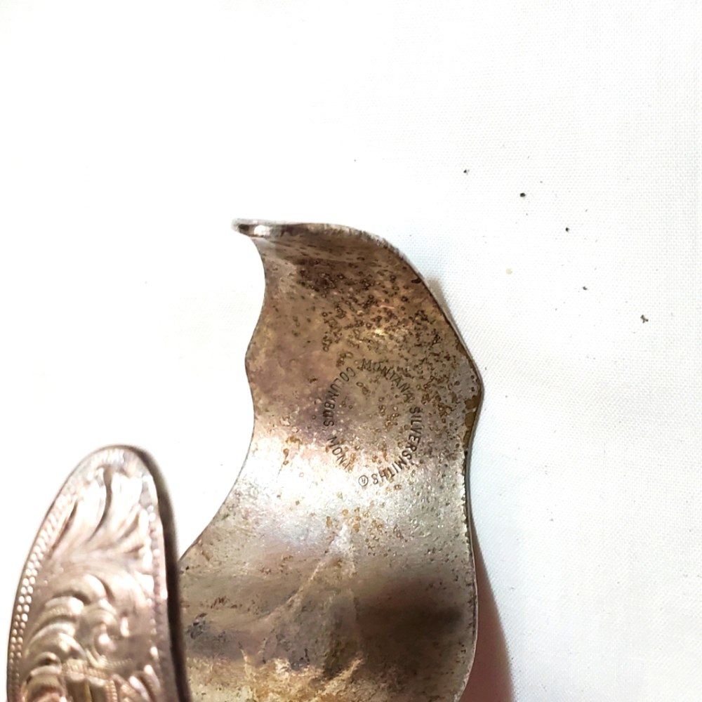 Gold & Silver Cuff 2 Tone Montana Silversmiths Original Velvet Box/Docs - Picture 9 of 13